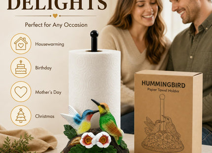 Tiejiajiang Hummingbird Paper Towel Holder Countertop