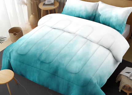 Zzzboro Full Comforter Set, 3 Pieces Ocean Waves Bedding, All Season