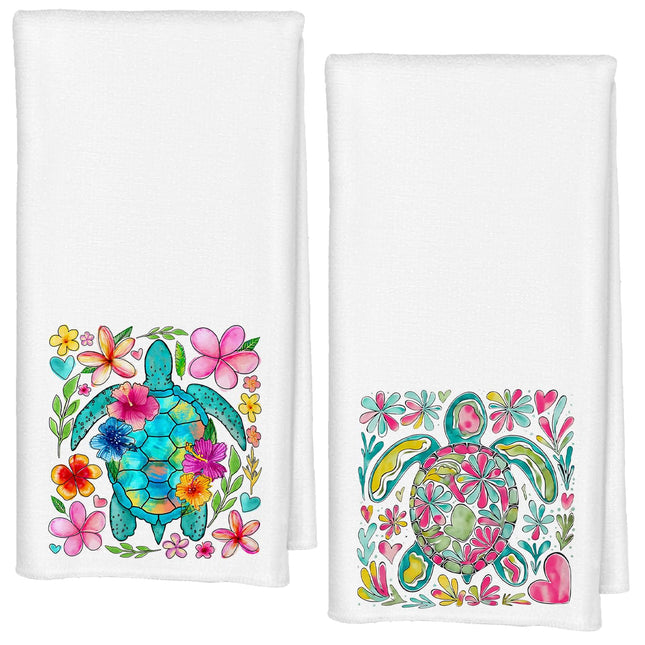 Qabliqo Whale Decor Towels Set of 2, Christian Kitchen Towels, Coastal Beach Hand Towel for Bathroom, Bible Verse Decor Dish Towels Tea Towel, Beach Kitchen Bathroom, 16x24 Inches