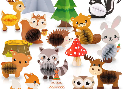 Distaratie Woodland Baby Shower Decorations Woodland Table Centerpieces