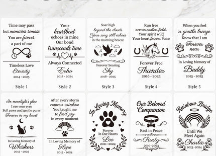 Personalized Wind Chimes Memorial Gifts for Loss of Dog, Pet Sympathy Gift
