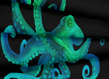 Bedbay Ocean Octopus Comforter Set Queen Size Ocean Animal Comforter Set for Kids Teens Sea Marine Themed Octopus Bedding Tentacles Pattern Queen Bedding Set