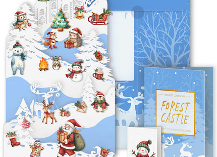 WhatSign Woodland Advent Calendar 2026 - Christmas Countdown Calendar