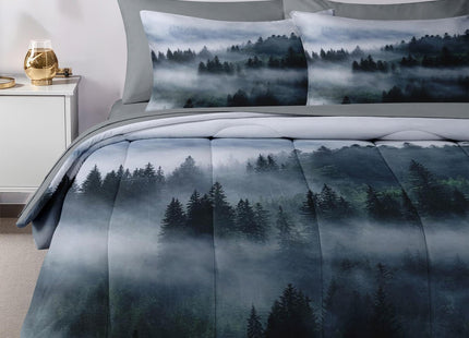 Nesker Twin Comforter Set with Sheets, 5 Pieces Pine Tree Bedding