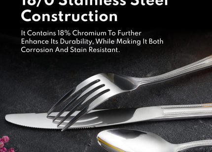 New Star Foodservice Slimline Pattern 18/0 Stainless Steel Oyster Fork, 5.4-Inch, Set of 12, Commercial Grade