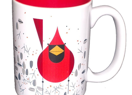 Charley Harper Cardinal and Seeds Grande Mug (Boxed Single)