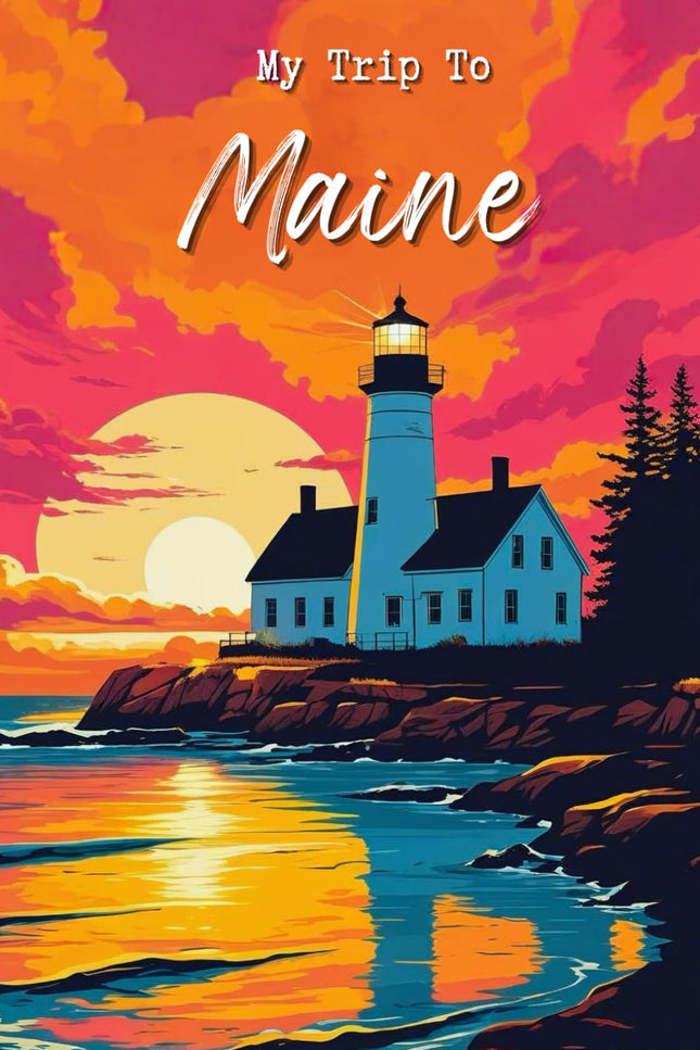 My Trip To Maine: A Personal Travel Planner & Journal To Note Down Your Trip Memories