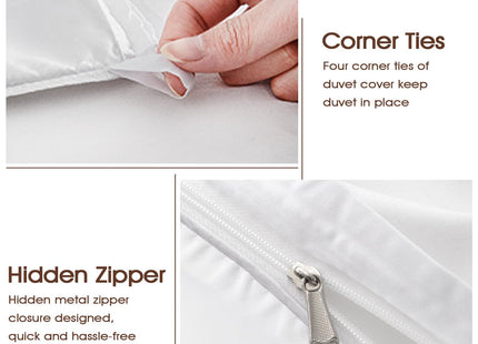 SOULZZZ Forest Mushroom Duvet Cover Set Queen - Comfortable Super Soft Natural Leaf Insect Snail Mushroom Bed Set for Girls Boys - Mushroom Decor Gifts for Women
