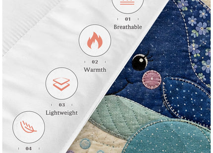 Sleepwish Whale Ocean Comforter Gentle Marine Comforter Set Twin
