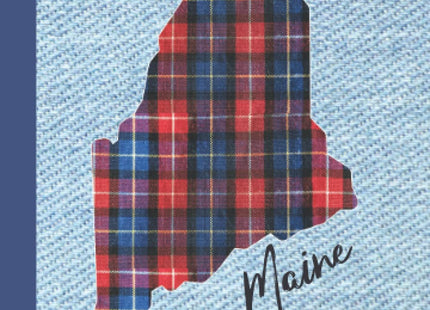 Little Blank Book from Maine: Portable College Rule Notebook