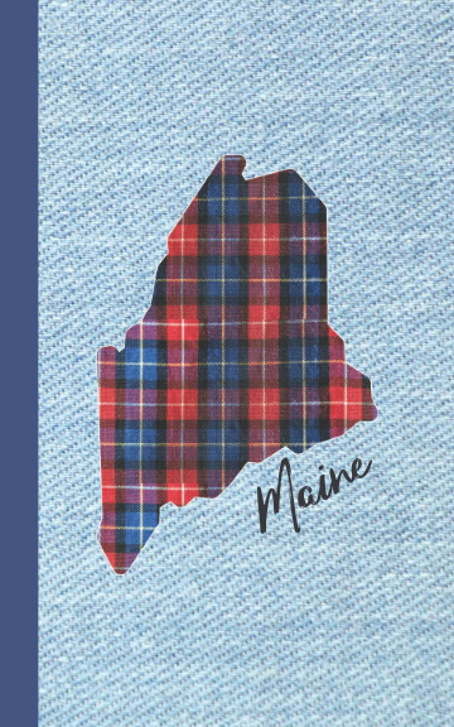 Little Blank Book from Maine: Portable College Rule Notebook