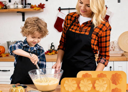 Pumpkin Cake Molds Silicone 3D Pumpkin Cake Cupcake Pan Fall Candy Molds