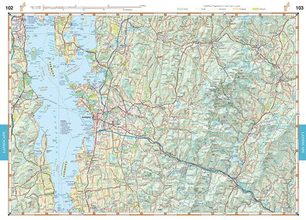 New England Road and Recreation Atlas - 1st Edition, 2025 (Benchmark)