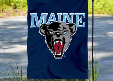 Maine Black Bears Garden Flag
