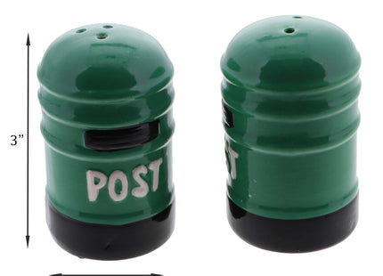 Servette Home Lighthouse Novelty Salt and Pepper Shaker Set with Stand Kitchen Collection Décor - Lighthouse Scene Stand