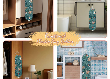 Squirrel Plastic Bag Holder, Wall Mount Grocery Bag Holder squirrel gifts