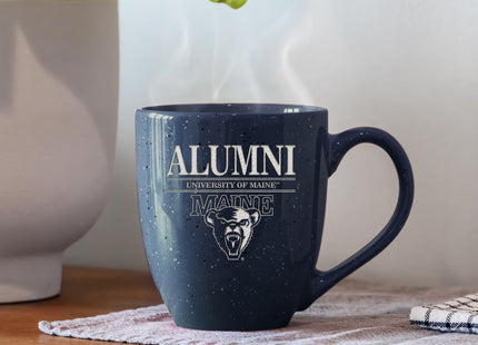 Rico Industries NCAA Maine Black Bears Alumni 16 oz Team Color Laser Engraved Ceramic Coffee Mug