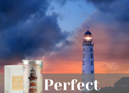 Onebttl Lighthouses Gifts for Lighthouse Lovers on National Lighthouse Day, Birthday and Chirstmas, 20 oz Insulated Stainless Steel Tumbler - Wave