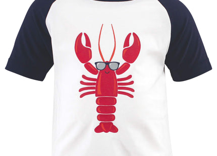 Hudson Baby Unisex Swim Rashguard Set, Lobster, 5 Toddler