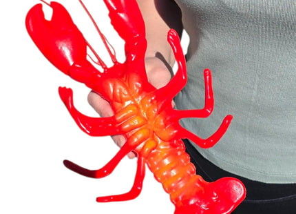 Realistic Red Lobster Decoration 11 Inch (1 Pack) Artificial Plastic