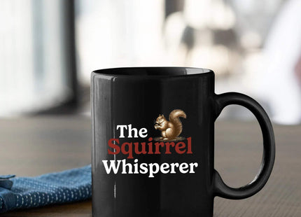 Panvola Squirrel Whisperer Squirrel Whisperer Mug 11oz Black