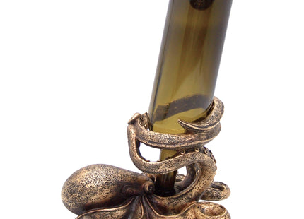 Wowser Octopus Wine Bottle Holder, Nautical Home Bar Decor, Wine Accessories, Kitchen Wine Organizer