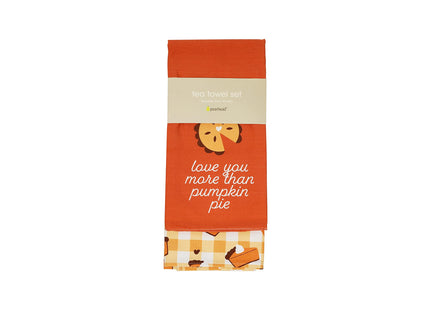 Pearhead Pumpkin Pie Dish Towels