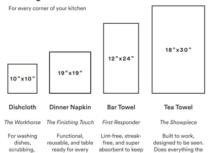 GEOMETRY Tea Towels – Spring & Summer Collection – Quick-Dry, Ultra-Absorbent, Reusable Microfiber Kitchen Towels for Drying & Cleaning - Lobster Bay - 2 Pack