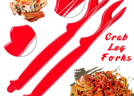 10PC Crab Lobster Crackers Tools, Butter Warmers for Seafood Tools Set