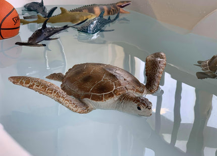Gemini&Genius Sea Turtle Toys Sea Animal Action Figure Sea Turtle Figurine