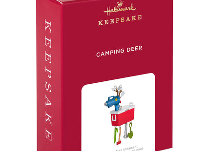Hallmark Keepsake Christmas Ornament 2021, Camping Deer