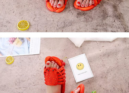 Yakisle Lobster Fish Shoe Sandals, Animal Fish Slippers for Ladies and Men