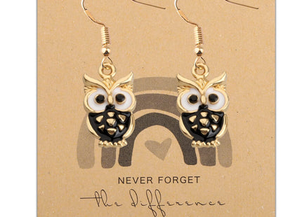 MYOSPARK Owl Earrings - Owl Lover Animal Jewelry Gift for Women & Best Friend