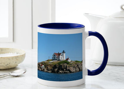 CafePress Nubble Lighthouse Mug Mugs 11 oz (325 ml) Ceramic Coffee Mug