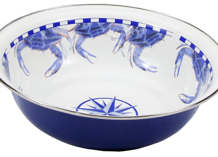 Golden Rabbit Enamelware Serving Basin, 4 quart, Lobster