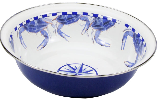 Golden Rabbit Enamelware Serving Basin, 4 quart, Lobster