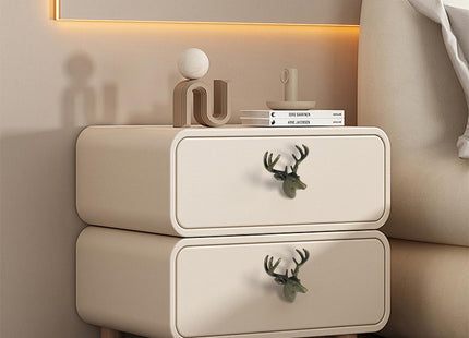 SGYUNQ Deer Cabinet Knobs, Animal Drawer Knobs for Dresser Drawers, Cabinet Knob Pulls for Wardrobe Cupboard Home Kitchen Decorative, 4PCS