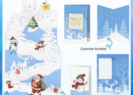 WhatSign Woodland Advent Calendar 2026 - Christmas Countdown Calendar