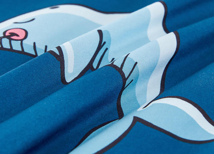 WINLIFE Shark Comforter Set Queen Size for Boys Teen Ocean Themed