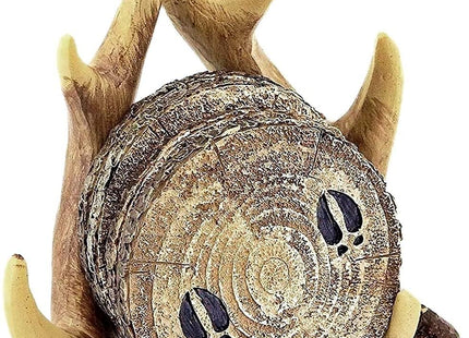 Bellaa Antler Coasters, Deer, Western, Cottage, Cabin, Farmhouse, Man Cave