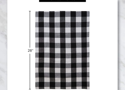 DII Fall Basics Kitchen Dishtowel Collection Printed & Plaid Fall Dish Towel Set, 18x28, Be Thankful Plaid, 2 Count