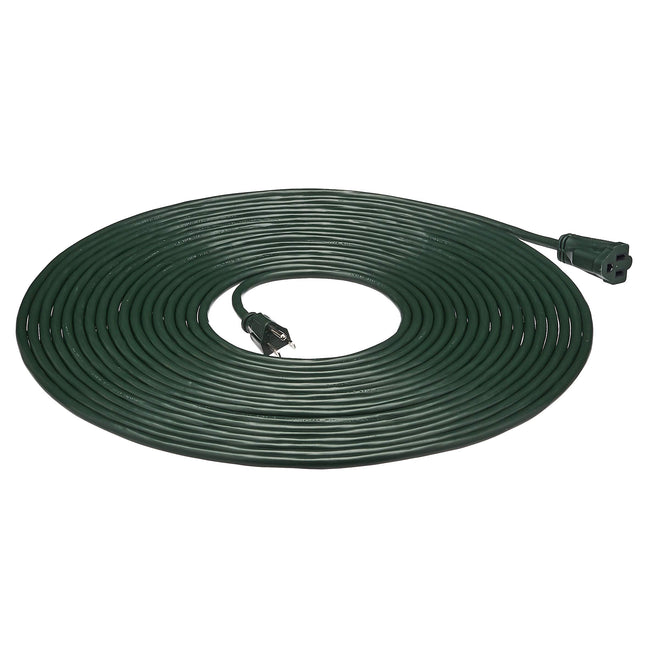 Amazon Basics 50-Foot 3-Prong Indoor/Outdoor Extension Cord, Heavy-Duty, 13 Amps, 1625 Watts, 125 VAC, Green
