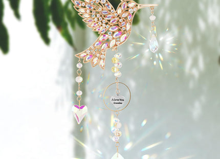 Grandma Birthday Gifts, Grandma Garden Hummingbird Decor