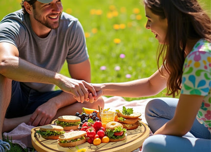 Haigoo Large Camping Cutting Board, Wood Cutting Board For Kitchen Outdoor
