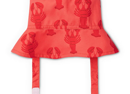 monica + andy Baby Sun Hat, Red Lobster Tales, S