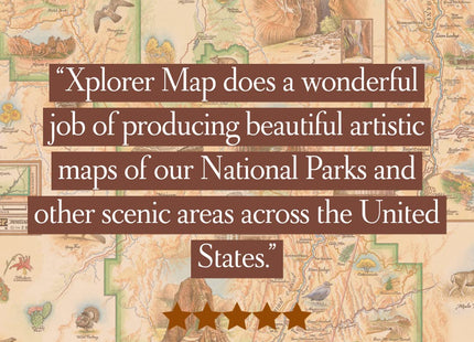 Xplorer Maps Acadia National Park Map Shot Glass – 1.5 oz Ceramic– BPA-Free, Durable Gift for Home, Office, Bar, or Souvenir