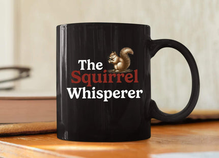 Panvola Squirrel Whisperer Squirrel Whisperer Mug 11oz Black