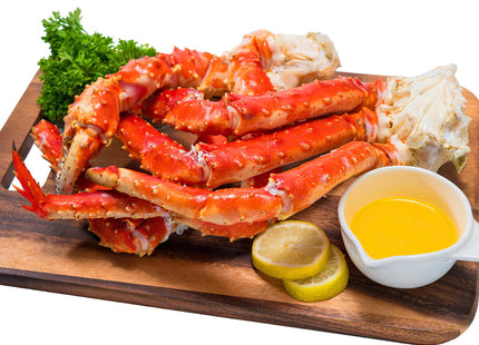 OCEANZEN Alaskan Red King Crab Legs | Wild-Caught | Fully Cooked (4 LBS)