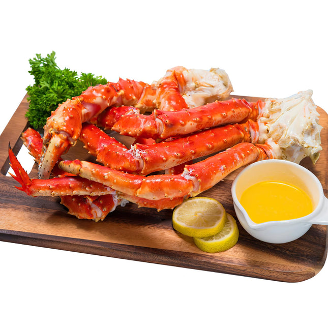 OCEANZEN Alaskan Red King Crab Legs | Wild-Caught | Fully Cooked (4 LBS)