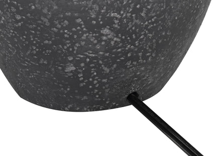 Romeo 23 1/2" High Table Lamps Set of 2 Stone Gray Jar Coastal Modern
